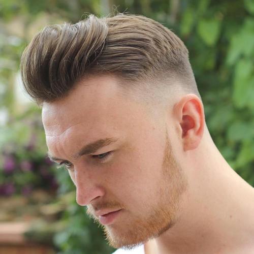 Flipped Back Hair