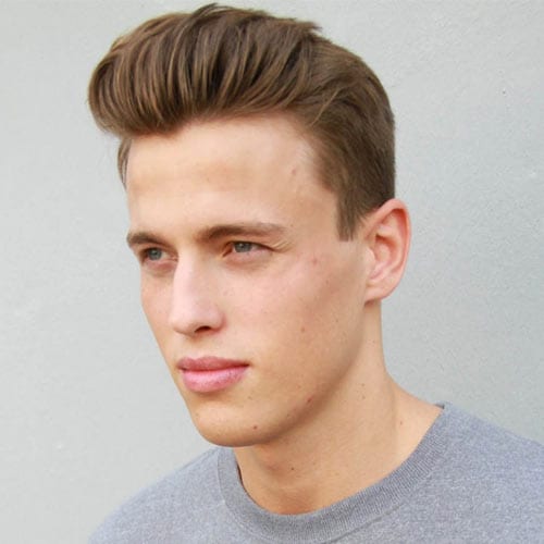 casual pomp hairstyles for men