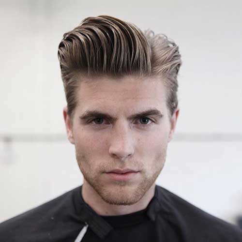 The Half and Half Pompadour Style