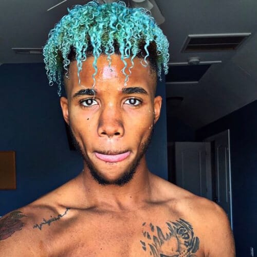  turquoise hairstyles for black men