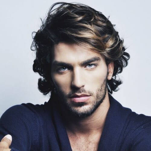 Thick Long Hairstyles Men