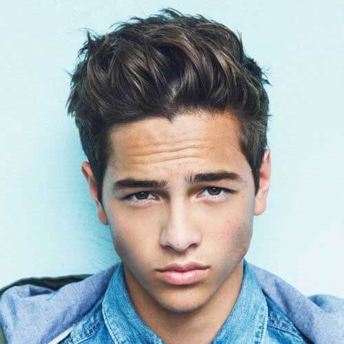 Hairstyles for Young Men with Thick Hair