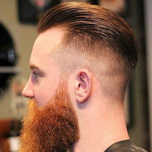 ginger hipster haircut