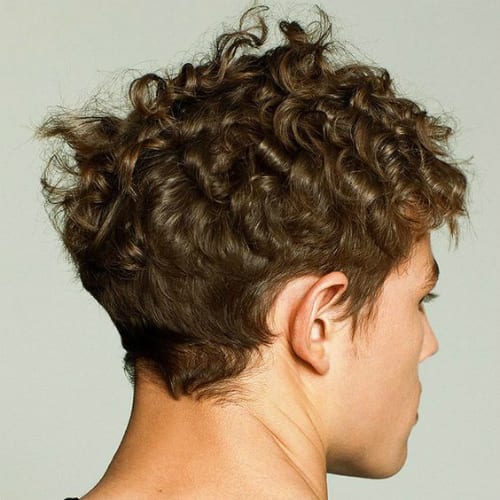 Thick Curly Hairstyles for Men