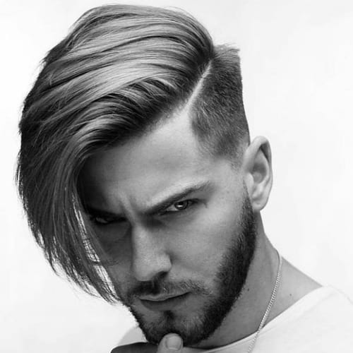 Haircut Shaved Sides Long Top