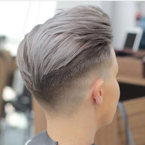Short Haircuts for Men with Dyed Hair