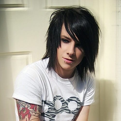 Medium Length Emo Hairstyles For Guys