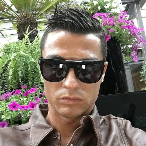 High and Tight Cristiano Ronaldo Hairstyles