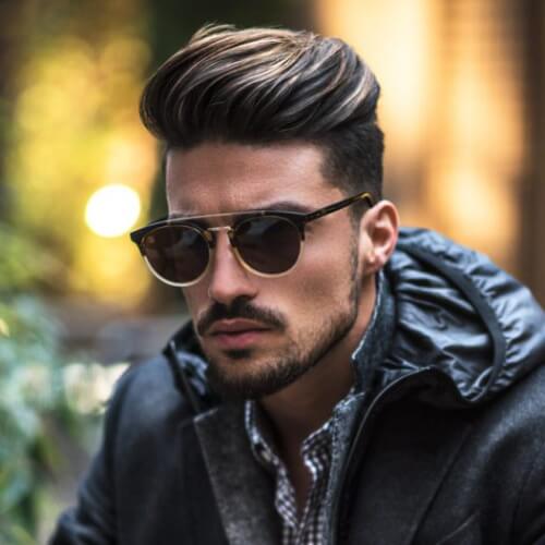 Undercut Hairstyle For Men Without Beard