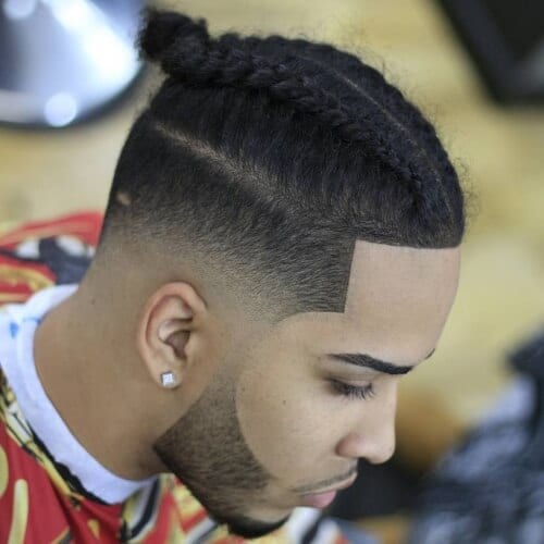 Featured image of post Braids With Fade Black : As one of the best hairstyles for black men, braids are easy to wear with short.