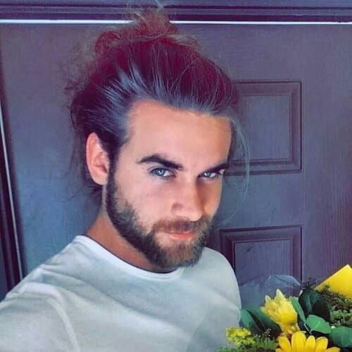 Man Bun Flow Hair