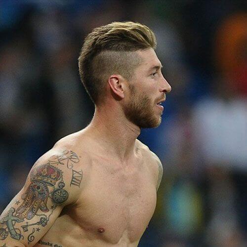 Athletic Mohawk Sergio Ramos Haircut