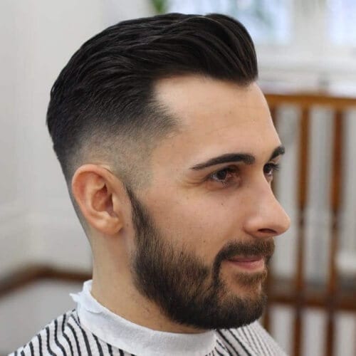 Baja Fade Peinados para Hombres Calvos