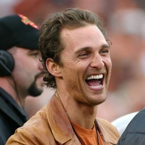 Matthew McConaughey Peinados para Hombres Calvos