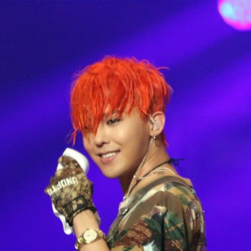 G-Dragon of Big Bang korean men haircut