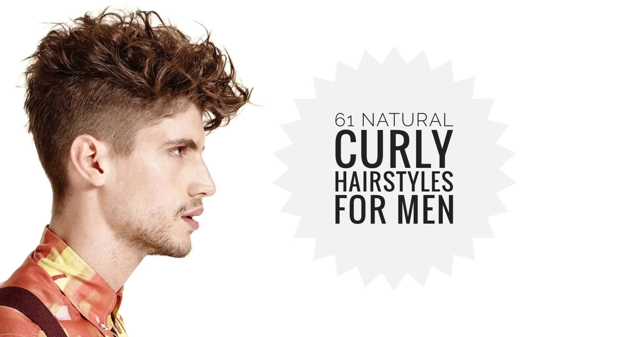 25 Mens Curly Hair Fade Haircuts That Look Slick  Modern