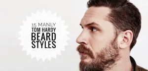 Manly Tom Hardy Beard