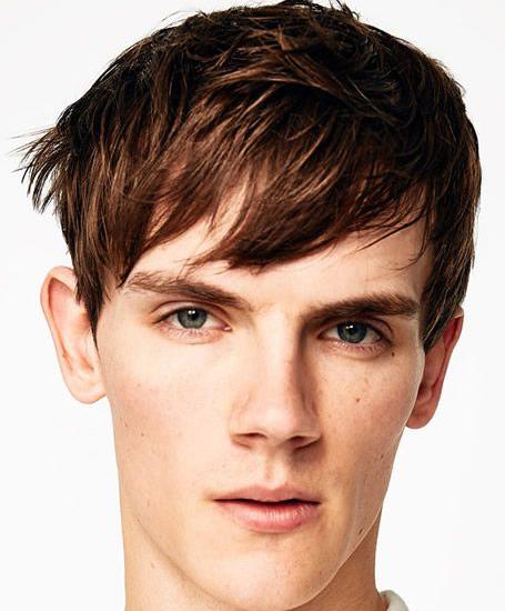 side fringe hair men