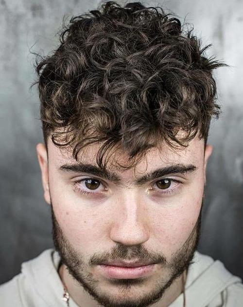 Messy Fringe Hairstyles Mens