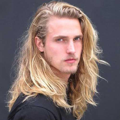 Layered Long Hairstyle for Men