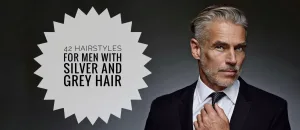 Silver and Grey Hair For Men