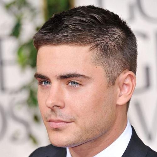 Zac Efron păr scurt