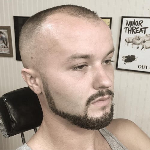 chin strap goatee beard