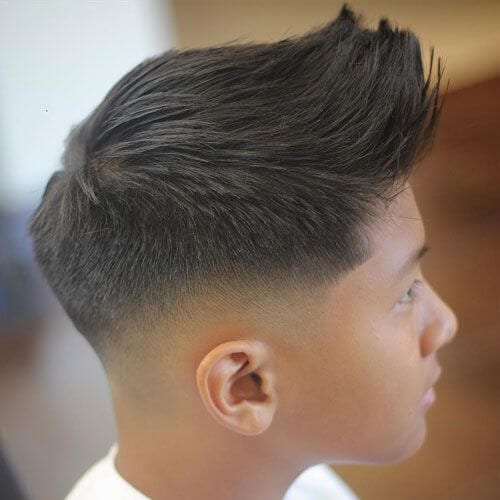 Quiff Fade Haircuts for Boys
