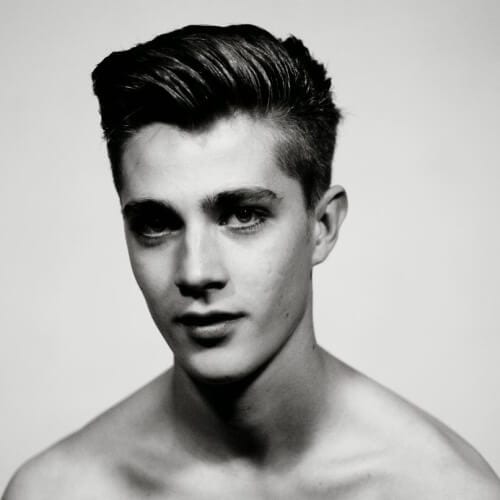 Greaser 1950s Mens Hairstyles 