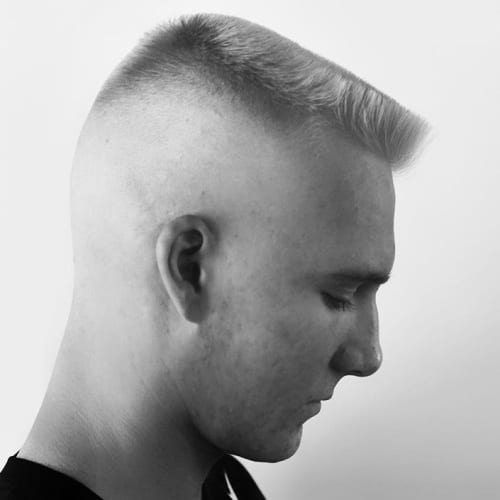 Military Flat Top Low Maintenance Haircuts for Men