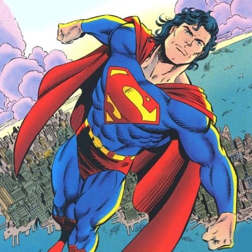 In the early 1990s, even Superman showed off his flowing locks with a mullet haircut. For thirty-nine issues, the DC Comics superstar character appeared on covers with the memorable hairstyle. 
