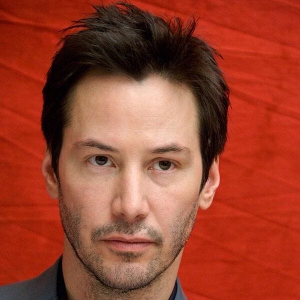 Low Maintenance Keanu Style - Effortless look Keanu Reeves low maintenance hairstyle for men - messy fringe styling 2025